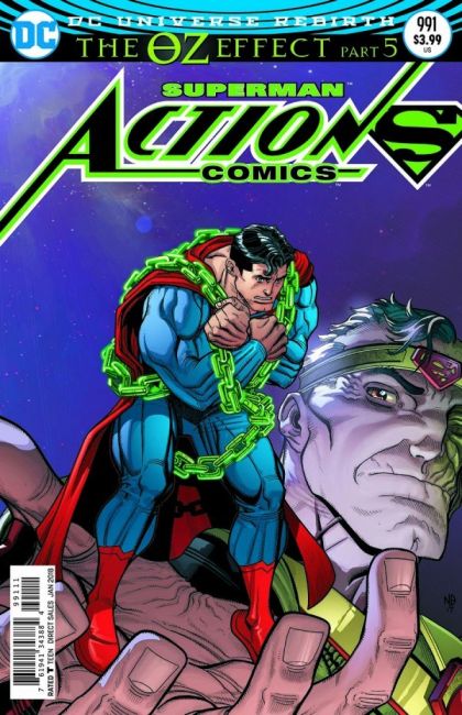 Action Comics, Vol. 3 The Oz Effect, Conclusion |  Issue#991A | Year:2017 | Series: Superman | Pub: DC Comics | Nick Bradshaw Lenticular Regular