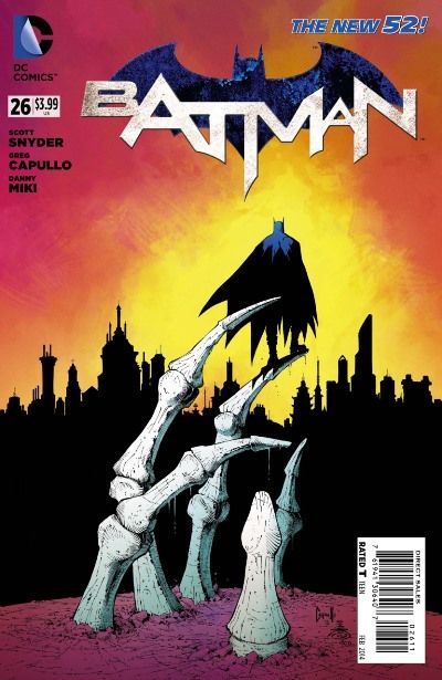 Batman, Vol. 2 Zero Year - Dark City, Part Three |  Issue#26A | Year:2013 | Series: Batman | Pub: DC Comics | Greg Capullo Regular