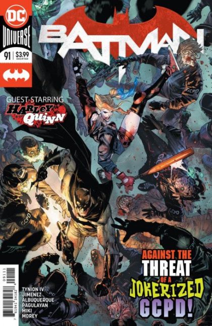 Batman, Vol. 3 Their Dark Designs, Part 6 |  Issue#91A | Year:2020 | Series: Batman | Pub: DC Comics | Regular Jorge Jimenez Cover