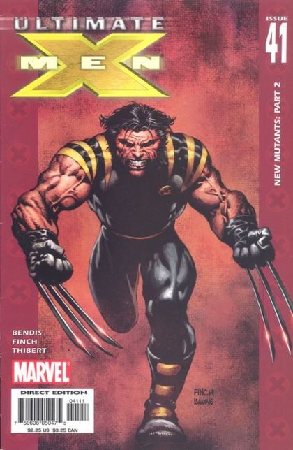 Ultimate X-Men, Vol. 1 New Mutants, Part 2 |  Issue#41A | Year:2004 | Series: X-Men | Pub: Marvel Comics | Direct Edition