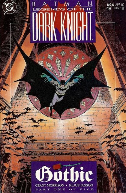 Batman: Legends of the Dark Knight Gothic, Part 1: Man Without a Shadow |  Issue#6A | Year:1990 | Series:  | Pub: DC Comics | Direct Edition