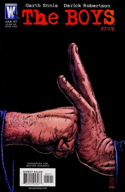 The Boys Cherry, Part Three |  Issue#5 | Year:2006 | Series: The Boys | Pub: Dynamite Entertainment | Darick Robertson Regular