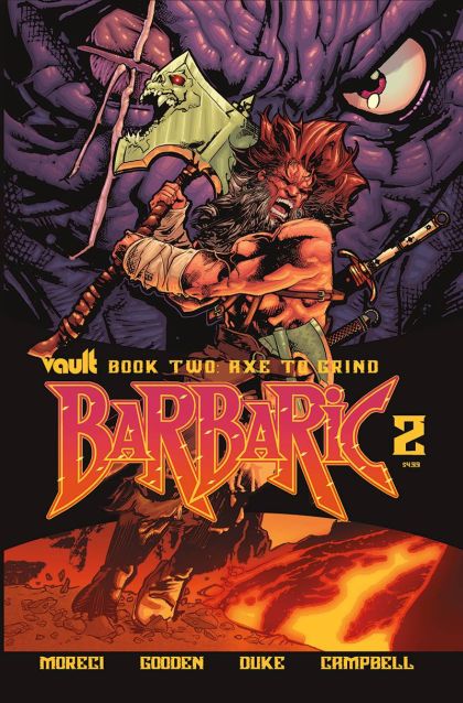 Barbaric: Axe To Grind  |  Issue#2A | Year:2022 | Series:  | Pub: Vault Comics | Nathan Gooden Regular