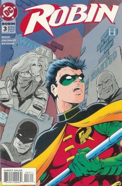 Robin, Vol. 2 Clueless |  Issue#3A | Year:1994 | Series: Robin | Pub: DC Comics | Direct Edition