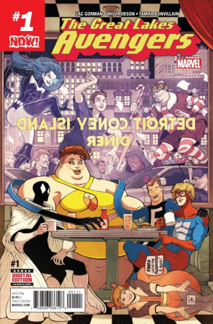 The Great Lakes Avengers Same Old, Same Old Great Lakes Avengers |  Issue#1A | Year:2016 | Series:  | Pub: Marvel Comics | Regular Will Robson Cover