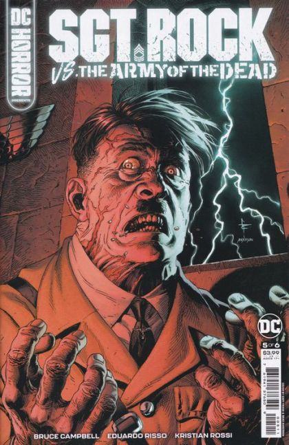 DC Horror Presents: Sgt. Rock vs. The Army of The Dead Wanted: Hitler - Dead Or Alive |  Issue#5A | Year:2023 | Series:  | Pub: DC Comics | Regular Gary Frank Cover