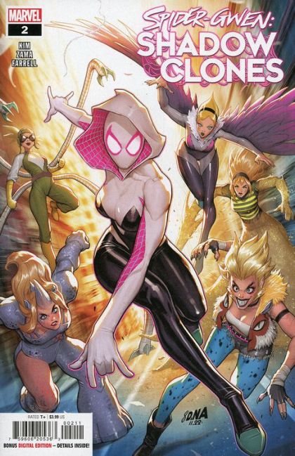 Spider-Gwen: Shadow Clones  |  Issue#2A | Year:2023 | Series: Spider-Gwen | Pub: Marvel Comics | David Nakayama Regular