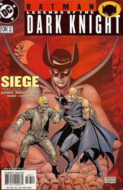 Batman: Legends of the Dark Knight Siege, Part 5: Defense |  Issue#136A | Year:2000 | Series:  | Pub: DC Comics | Direct Edition