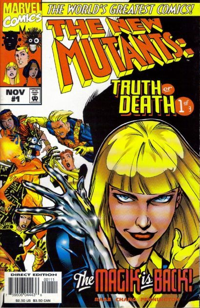 New Mutants: Truth or Death Truth or Death |  Issue#1A | Year:1997 | Series: New Mutants | Pub: Marvel Comics | Direct Edition