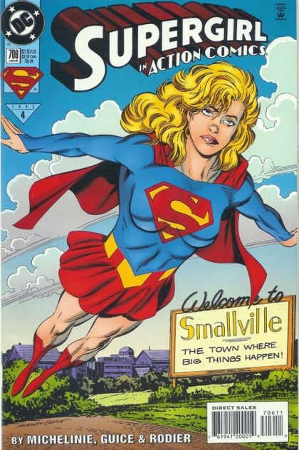 Action Comics, Vol. 1 Saved By The Belle! |  Issue#706A | Year:1994 | Series:  | Pub: DC Comics | Direct Edition