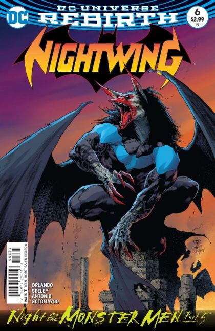 Nightwing, Vol. 4 Night of the Monster Men - Night of the Monster Men, Part 5 |  Issue#6B | Year:2016 | Series: Nightwing | Pub: DC Comics | Variant Ivan Reis Cover