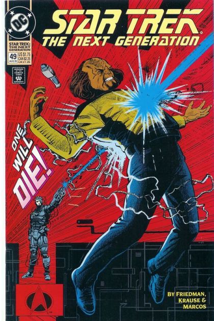 Star Trek: The Next Generation, Vol. 2 The Armies Of The Night |  Issue#49A | Year:1993 | Series: Star Trek | Pub: DC Comics | Direct Edition