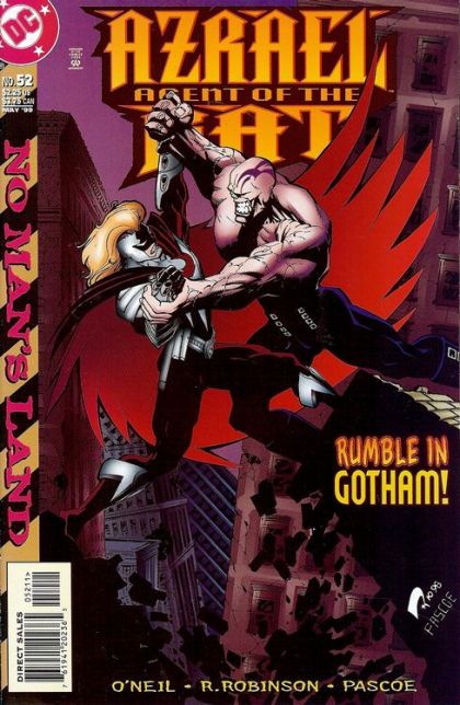 Azrael, Vol. 1 No Man's Land - Devil Down Below |  Issue#52 | Year:1999 | Series:  | Pub: DC Comics | Roger Robertson Regular Cover