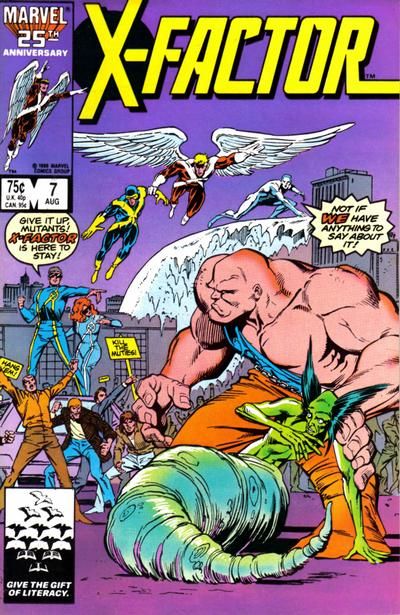 X-Factor, Vol. 1 Fall Out! |  Issue#7A | Year:1986 | Series: X-Factor | Pub: Marvel Comics