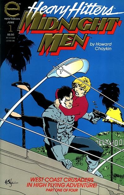 Midnight Men Midnight Men |  Issue#1 | Year:1993 | Series: Midnight Men | Pub: Marvel Comics | First Printing