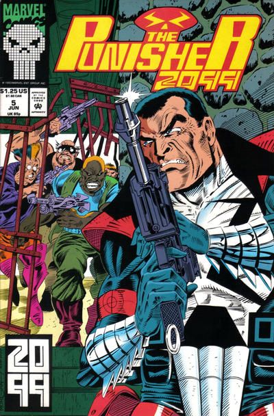 Punisher 2099, Vol. 1 Punishment Hotel |  Issue#5A | Year:1993 | Series: Punisher | Pub: Marvel Comics | Direct Edition