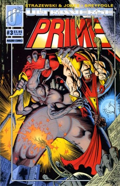 Prime, Vol. 1 Dead Again... And Again |  Issue#3A | Year:1993 | Series: Prime | Pub: Malibu Comics | Direct Edition