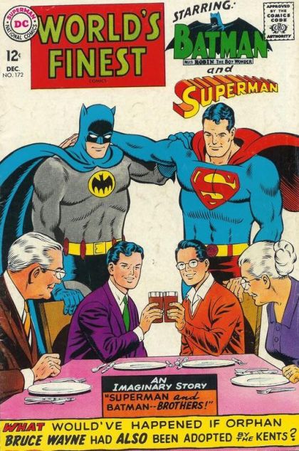 World's Finest Comics Superman-Batman...Brothers |  Issue#172 | Year:1967 | Series: World's Finest | Pub: DC Comics |