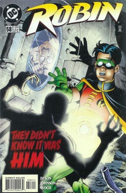 Robin, Vol. 2 The Stranger |  Issue#58A | Year:1998 | Series: Robin | Pub: DC Comics | Direct Edition