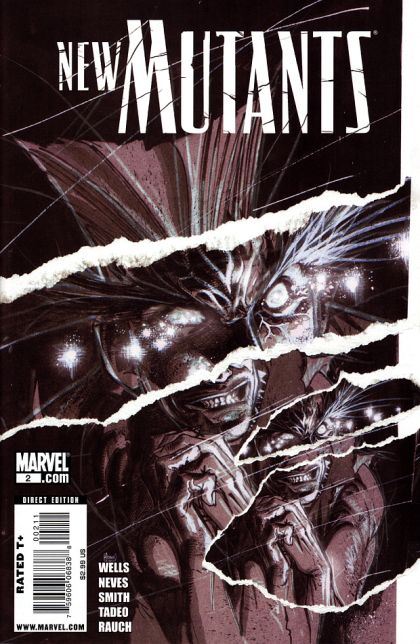 New Mutants, Vol. 3 Return of the Legion, Part 2: Security Blankets |  Issue#2A | Year:2009 | Series: New Mutants | Pub: Marvel Comics | Adam Kubert Regular Cover