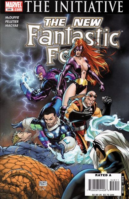 Fantastic Four, Vol. 3 The Initiative - Reconstruction, Chapter Six: So I Guess You're Saying the Honeymoon's Over |  Issue#549A | Year:2007 | Series: Fantastic Four | Pub: Marvel Comics | Direct Edition