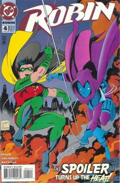 Robin, Vol. 2 Breathless |  Issue#4A | Year:1994 | Series: Robin | Pub: DC Comics | Direct Edition