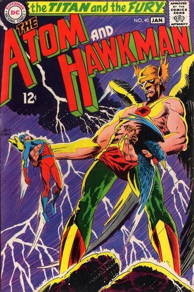 The Atom & Hawkman The Explosive Exploits of the Split-Atom |  Issue#40 | Year:1968 | Series:  | Pub: DC Comics |