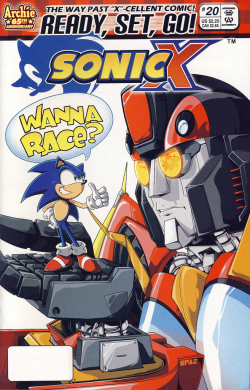 Sonic X  |  Issue#20 | Year: | Series: Sonic The Hedgehog | Pub: Archie Comic Publications |