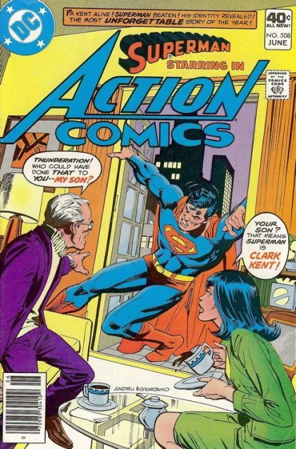 Action Comics, Vol. 1 The Secret World of Jonathan Kent! |  Issue#508B | Year:1980 | Series:  | Pub: DC Comics | Newsstand Edition