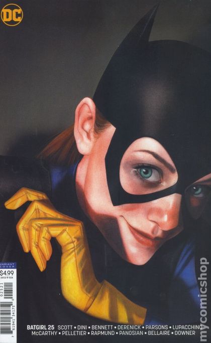 Batgirl, Vol. 5  |  Issue#25B | Year:2018 | Series:  | Pub: DC Comics | Variant Joshua Middleton Cover