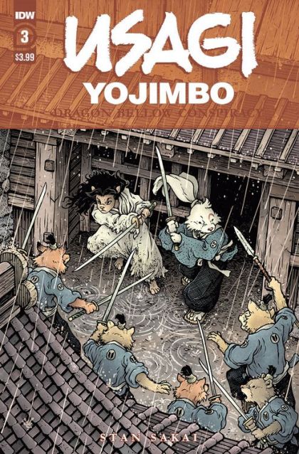 Usagi Yojimbo: Dragon Bellow Conspiracy Downpour |  Issue