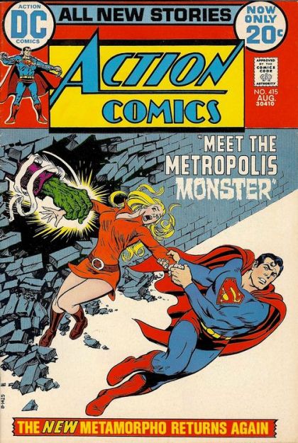 Action Comics, Vol. 1 Meet The Metropolis Monster! / Fill My Grave With Money! |  Issue