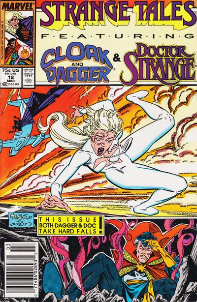 Strange Tales, Vol. 2 Cloak & Dagger: Blue Skies; Doctor Strange: ... Make Thee Mightier Yet! |  Issue#12B | Year:1988 | Series: Strange Tales | Pub: Marvel Comics | Newsstand Edition