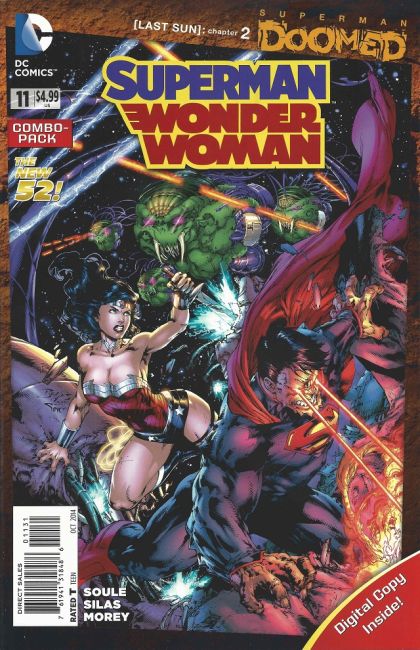 Superman / Wonder Woman Superman Doomed - Doomed: Last Sun, Chapter Two: Assmiliation |  Issue#11C | Year:2014 | Series:  | Pub: DC Comics |