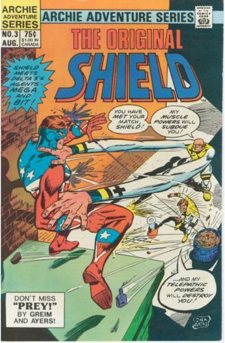 The Original Shield Origins Part 4 : Reflections |  Issue#3 | Year:1984 | Series:  | Pub: Archie Enterprises, Inc. |