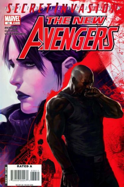 New Avengers, Vol. 1 Secret Invasion - The Infiltration, The Breakup |  Issue#38A | Year:2008 | Series:  | Pub: Marvel Comics | Marko Djurdjević Regular