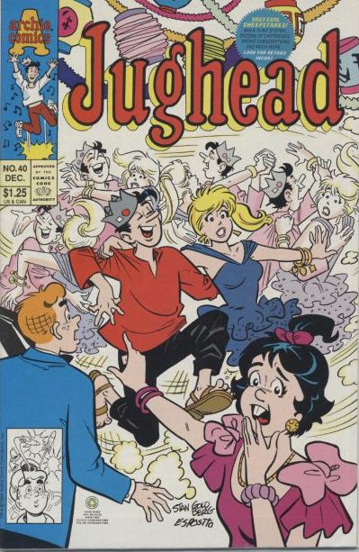 Jughead, Vol. 2  |  Issue#40A | Year:1992 | Series: Archie | Pub: Archie Comic Publications | Direct Edition