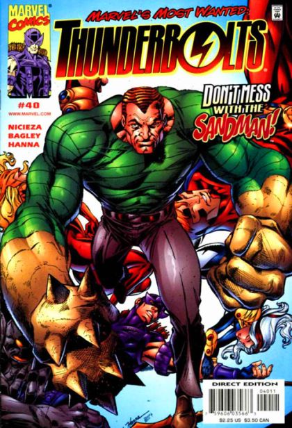 Thunderbolts, Vol. 1 V for Vexation! |  Issue#40 | Year:2000 | Series: Thunderbolts | Pub: Marvel Comics |