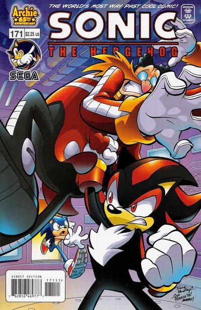 Sonic the Hedgehog, Vol. 2  |  Issue#171A | Year:2007 | Series: Sonic The Hedgehog | Pub: Archie Comic Publications | Direct Edition