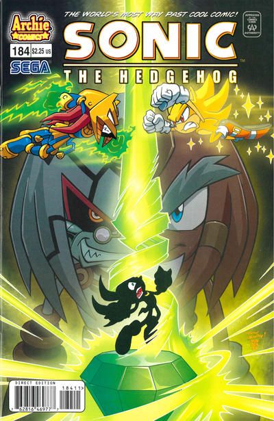 Sonic the Hedgehog, Vol. 2  |  Issue#184 | Year:2008 | Series: Sonic The Hedgehog | Pub: Archie Comic Publications |