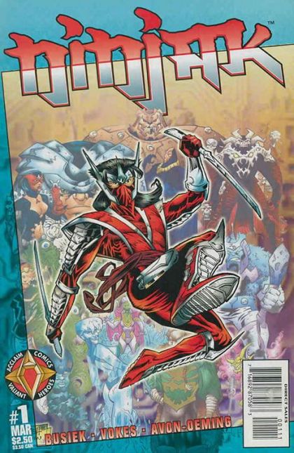 Ninjak, Vol. 2 I Call on the Power of Ninjak! |  Issue#1A | Year:1997 | Series: Ninjak | Pub: Acclaim Comics | Cvr A Vokes