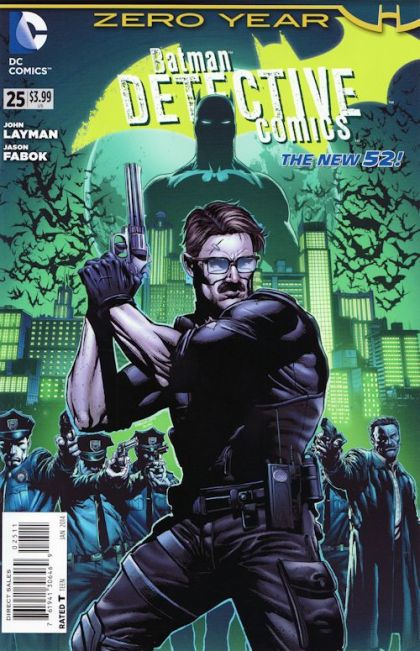 Detective Comics, Vol. 2 Zero Year - Whistleblower's Blues / Troubled Waters |  Issue#25A | Year:2013 | Series: Batman | Pub: DC Comics | Jason Fabok Regular Cover