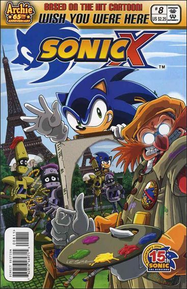 Sonic X  |  Issue#8 | Year: | Series: Sonic The Hedgehog | Pub: Archie Comic Publications |