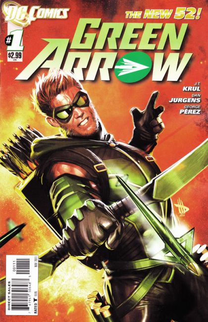 Green Arrow, Vol. 5 Living A Life Of Privilege |  Issue#1A | Year:2011 | Series: Green Arrow | Pub: DC Comics | Direct Edition