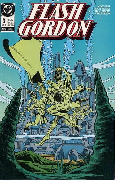 Flash Gordon (DC) Lost in the Shuffle |  Issue#3 | Year:1988 | Series: Flash Gordon | Pub: DC Comics |