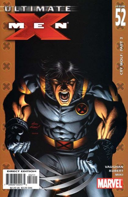 Ultimate X-Men, Vol. 1 Cry Wolf, Part 3 |  Issue#52 | Year:2004 | Series: X-Men | Pub: Marvel Comics |