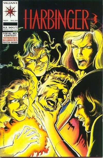 Harbinger, Vol. 1 Twilight of the Eighth Day, Part 1: The Most Unkindest Cut of All |  Issue#23 | Year:1993 | Series: Harbinger | Pub: Valiant Entertainment