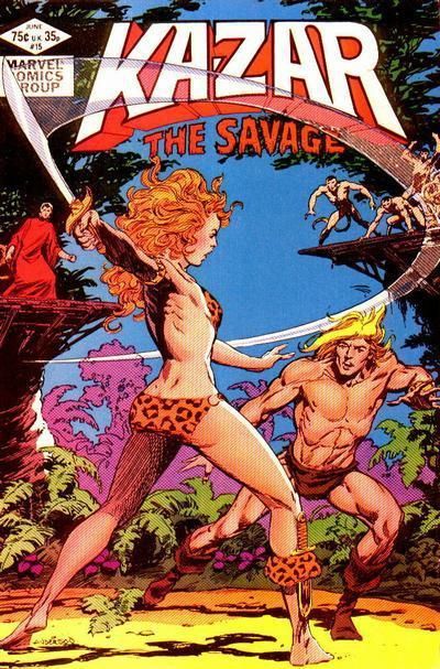 Ka-Zar, Vol. 3 A Lovely Day For An Execution! & Blood Brothers |  Issue#15 | Year:1982 | Series: Ka-Zar |