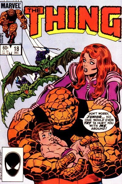 The Thing, Vol. 1 Rocky Grimm Space Ranger, Family Man |  Issue#18A | Year:1984 | Series: Fantastic Four |