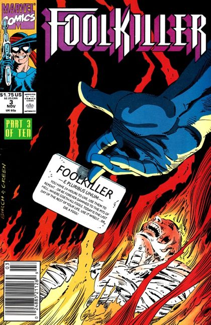 Foolkiller, Vol. 1 Thrill Of The Kill |  Issue